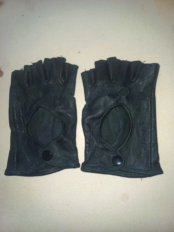 Gants noir pour vélo taille S